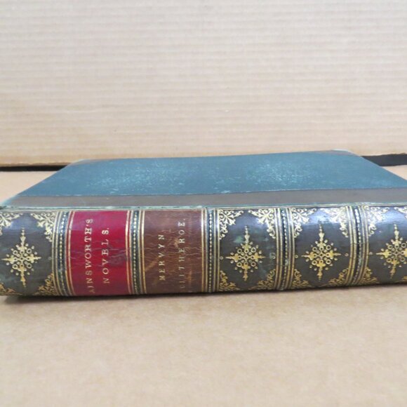 William Harrison Ainsworth Mervyn Clitheroe Printed London 1850s Antique Novel - Picture 3 of 16